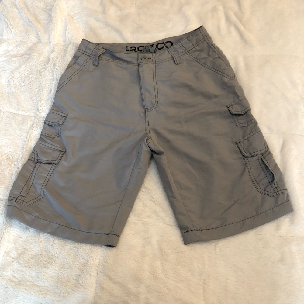 Iron Co. light cargo shorts